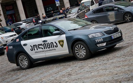 Tbilisidə polis rəisinin müavini saxlanıldı-VİDEO