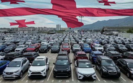 Gürcüstanda 6 ildən köhnə avtomobillərə qoyulan qadağa tranzit və reeksporta şamil olunmayacaq