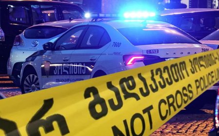 Ozurgetidə avtomobil partladılıb, yaralı var