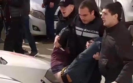 Tbilisidə 'qanuni oğru'nun qardaşının qətli ilə bağlı məhkəmədə kütləvi dava