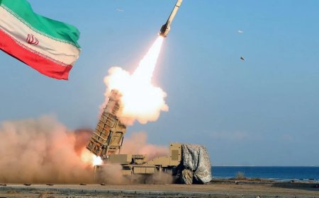 İran İsrailə ballistik raket dalğası buraxdı