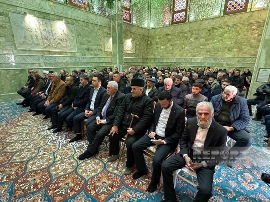 Qardabanidə tarixi Marağa məscidi yenidənqurmadan sonra istifadəyə verilib