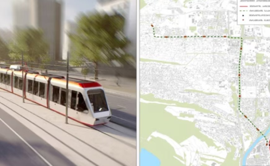 Tbilisidə tramvay xəttinin çəkilişi üçün 416 milyon larilik tender yenidən elan edilib