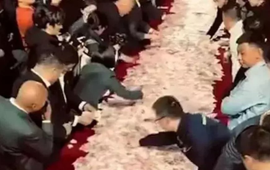 26 milyon dolları stolun üstünə töküb, “istədiyiniz qədər götürün” dedi - Video