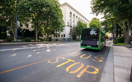 Tbilisidə nəqliyyatın hərəkəti məhdudlaşdırılır: Patriarxla vida mərasimi üçün xüsusi rejim