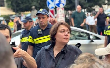 Gürcüstanda həbsdə olan partiya liderinə hökm oxunub