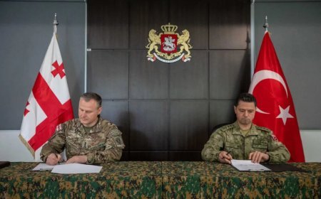 Türkiyə Gürcüstana hərbi təyinatlı texnika verib