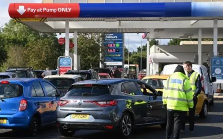 Böyük Britaniyada yanacaq qıtlığı qeydə alınır