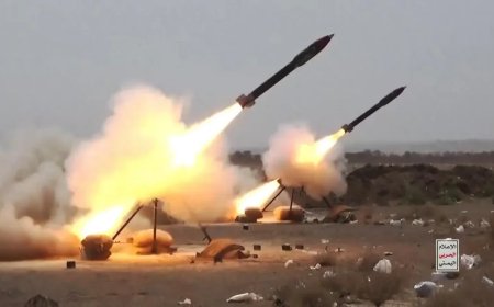 Husilər İsrailə ballsitik raket zərbəsi endiriblər