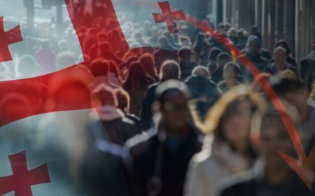 Gürcüstanda ötən il əhalinin təbii artımı mənfi olub