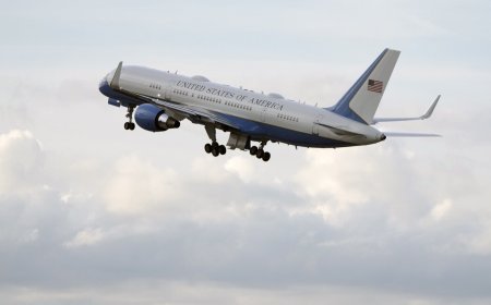 Trampın təyyarəsinə hücum cəhdi