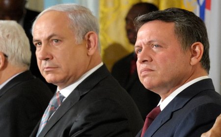 İordaniya kralı Netanyahu ilə görüşməkdən imtina edib