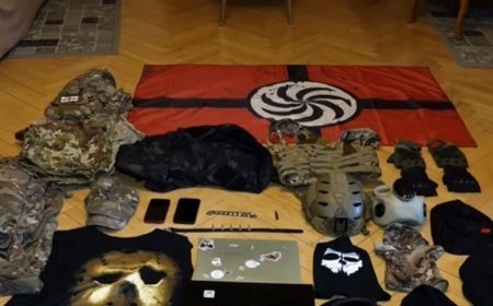 Tbilisidə neonasist qruplaşma üzvlərinin məhkəməsi başlayıb