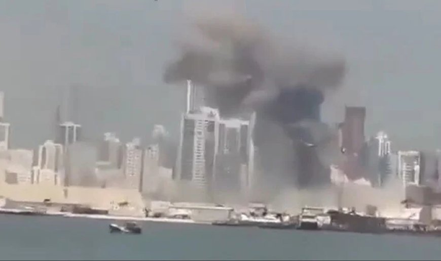 Dubayda BƏƏ kəşfiyyatının binası vuruldu