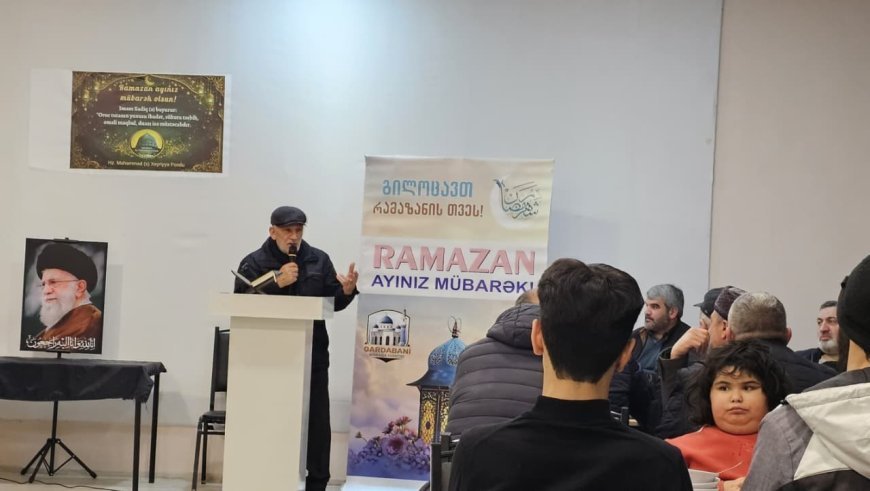 Qardabanidə İmam Həsənin (ə) təvəllüdü günü iftar süfrəsi təşkil olunub