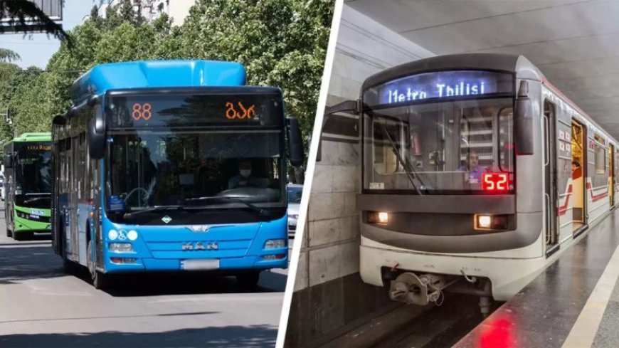 Gürcüstan Patriarxının dəfni ilə əlaqədar nəqliyyat iki gün ödənişsiz olacaq