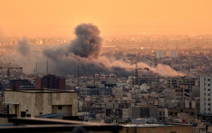 İran İsrailin Milli Təhlükəsizlik Nazirliyinin binasını vurdu