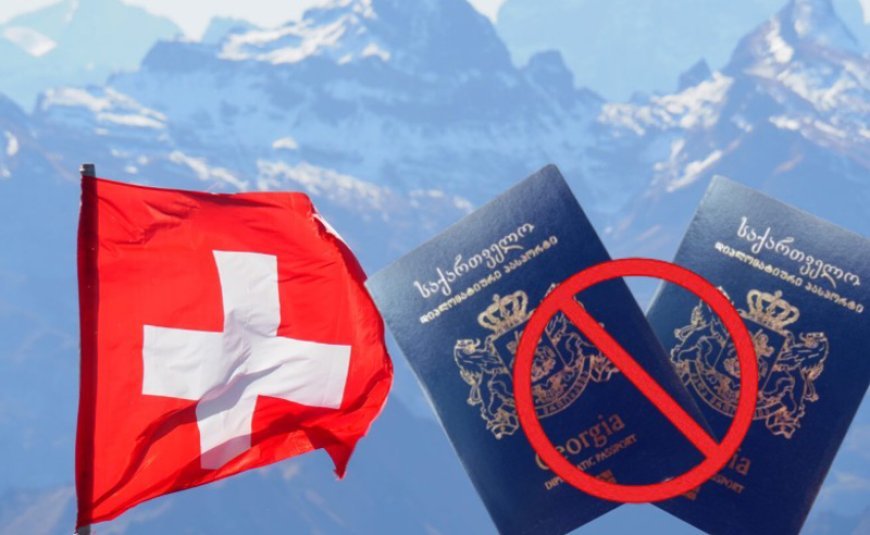 İsveçrə Gürcüstanın rəsmi şəxsləri üçün vizasız rejimi dayandırdı