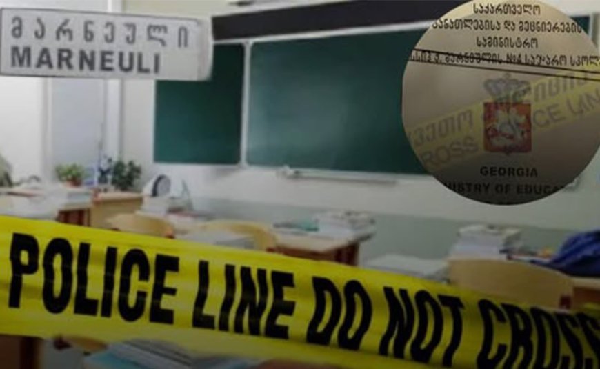 Marneulidə məktəbdə bədbəxt hadisə: Doqquzuncu sinif şagirdi yaralanıb