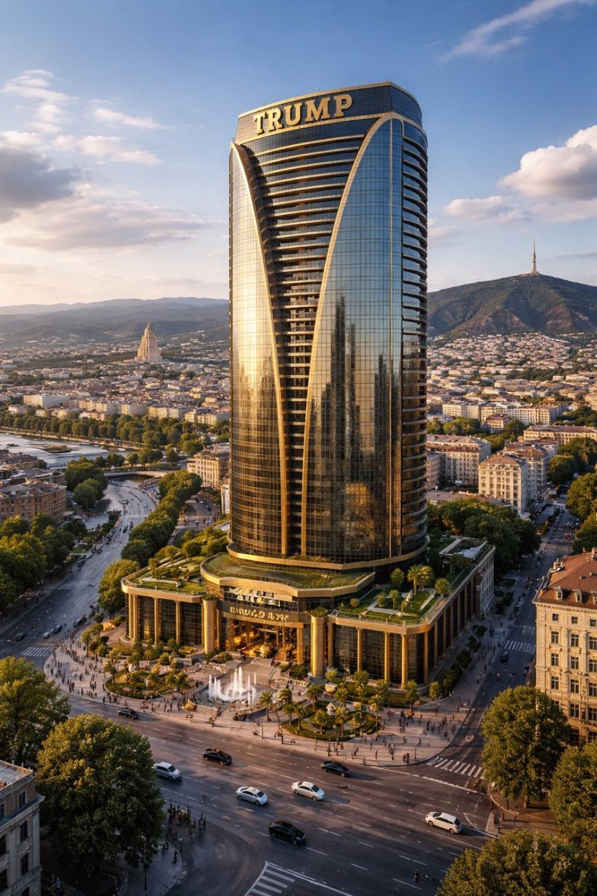 Trampın təşkilatı Tbilisidə Gürcüstanın ən hündür binasını tikməyi planlaşdırır
