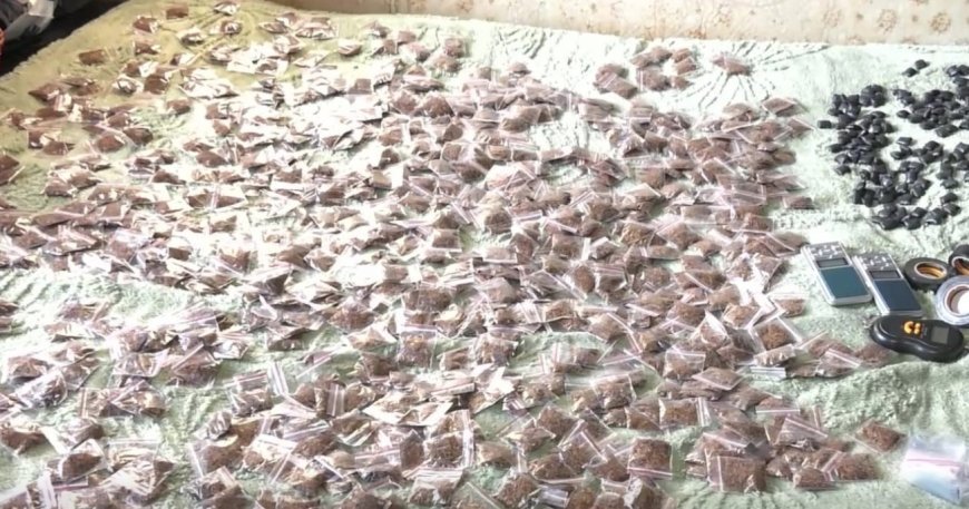 Rustavidə narkotik vasitələrin böyük partiyası ələ keçirildi