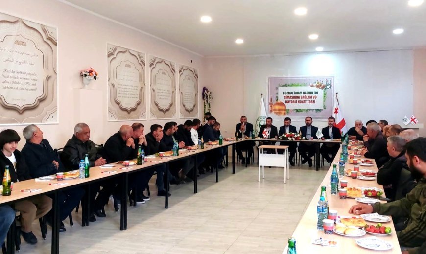 Qardabanidə İmam Rzanın (ə) mövluduna həsr olunmuş seminar keçirilib