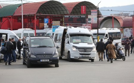 Gürcüstanda şəhərlərarası sərnişindaşıma qiymətləri qalxıb