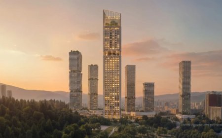 Tbilisidə ucaldılacaq "Trump Tower"in görüntüləri yayılıb