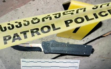 Kutaisidə keçmiş məhkum bir nəfəri ürəyindən bıçaqladı