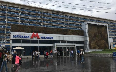 4 milyonluq təmirdən sonra "Avlabari" stansiyasını su basdı-VİDEO