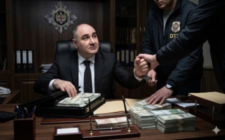 DTX rəisinin keçmiş müavini kabinetində rüşvət alarkən tutulub