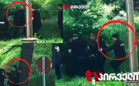 Qoridə vətəndaşı təpikləyən 6 polis dərhal həbs edildi