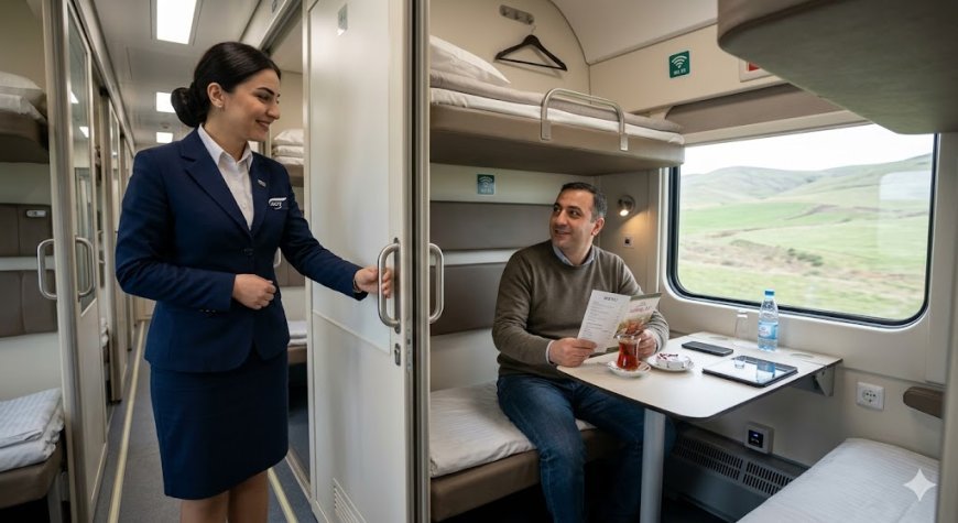 Bakı-Tiflis qatarlarında hansı xidmətlər var?