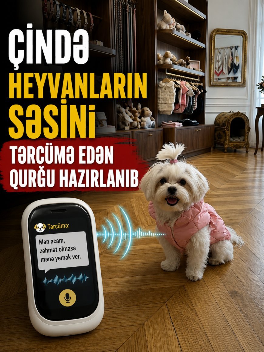 Çində heyvanların səsini tərcümə edən qurğu hazırlanıb