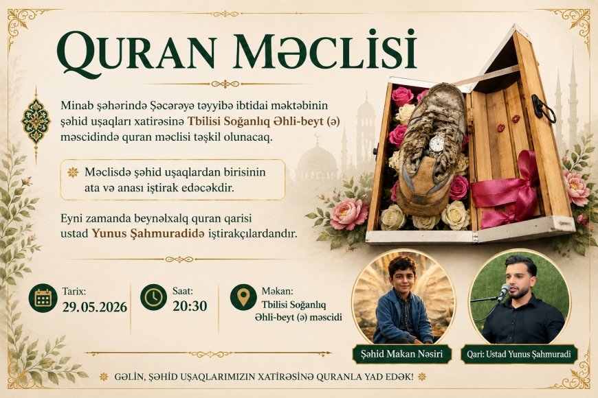 Tbilisidə Minab şəhidlərinin xatirəsi yad ediləcək