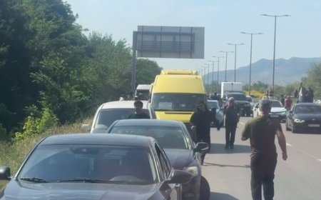 Rustavi avtobanında DƏHŞƏTLİ QƏZA-VİDEO