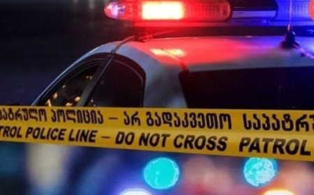 Tbilisidə küçədə vətəndaşı bıçaqlayan şəxs patrul polisinə də hücum etdi