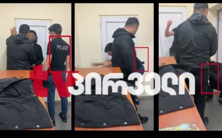 Gürcüstanda polisdə işgəncə qalmaqalı:  DİN kadrların həqiqiliyini təsdiqlədi-VİDEO