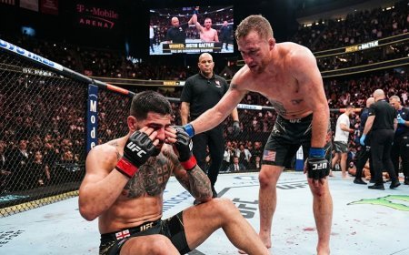 Castin Geyci İlia Topurianı məğlub edərək UFC çempionu oldu-VİDEO