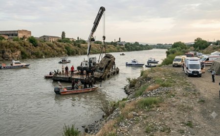 Kürə aşan maşının sürücüsünün meyiti 2 həftə sonra tapıldı