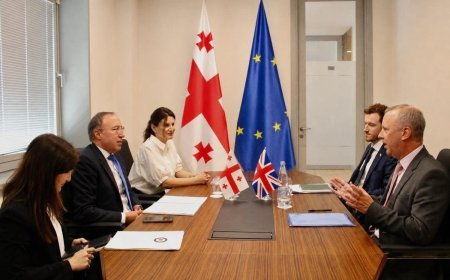Britaniya səfiri Gürcüstan XİN-ə dəvət olunub
