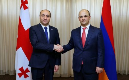 Gürcüstanın DTX rəisi Ermənistanda təhlükəsizlik çağırışları barədə danışıqlar aparıb