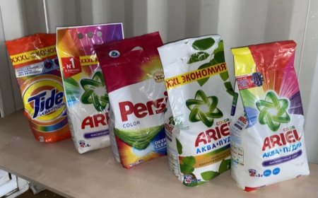 Gürcüstanda saxta yuyucu toz fabriki ifşa edilib