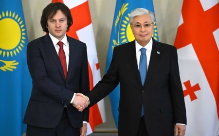 Gürcüstan və Qazaxıstan arasında strateji tərəfdaşlıq haqqında bəyanat imzalanıb