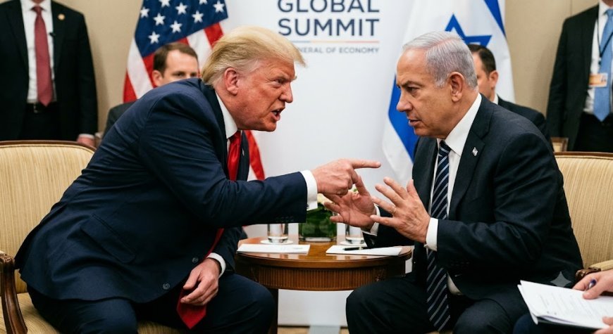 Tramp Netanyahuya əsəbiləşdi