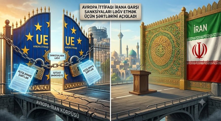 Avropa İttifaqı İrana qarşı sanksiyaları ləğv etmək üçün şərtlərini AÇIQLADI