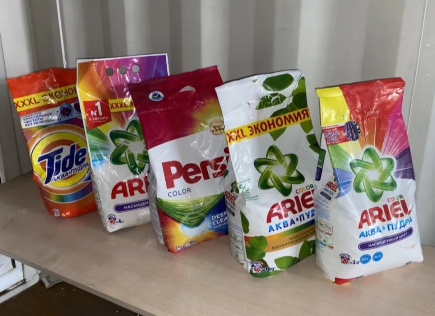 Gürcüstanda saxta yuyucu toz fabriki ifşa edilib