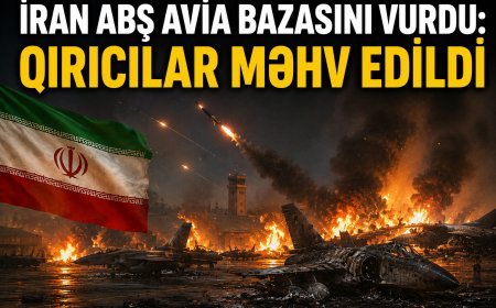 İran ABŞ aviabazasını vurdu: qırıcılar məhv edildi - Video