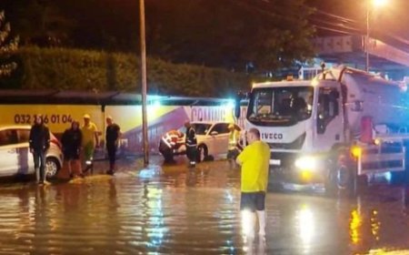 Güclü yağıntı Tbilisidə infrastruktura ziyan vurdu-VİDEO