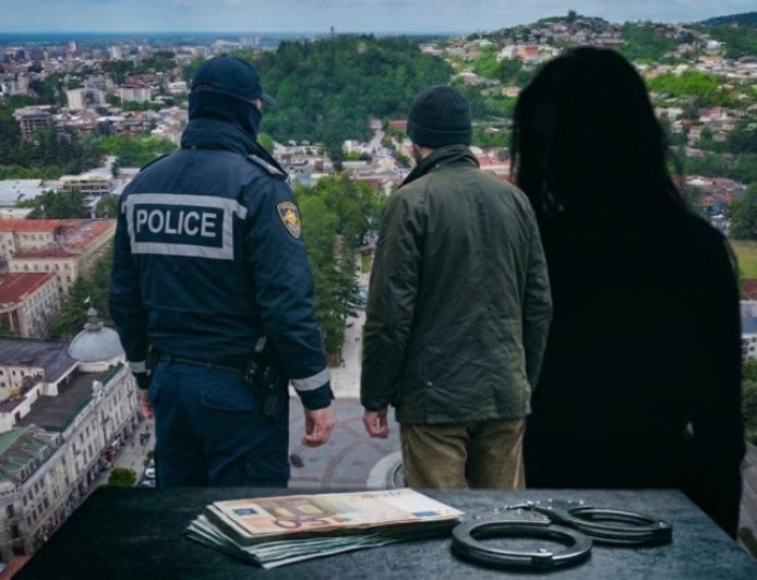 Kutaisidə patrul polisi və dostu həbs edildi